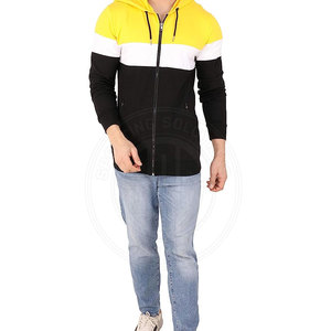 Sweats à capuche zippés en tissu doux, design respirant pour un usage quotidien - Product Image 5