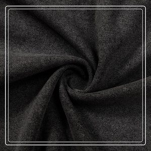 Camiseta de Manga Corta para Hombre, Cuello Redondo, Color Negro, Corte Regular, Informal, de Algodón, Lisa, Estilo Urbano - Product Image 5