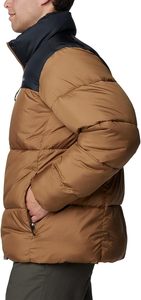Veste d'hiver pour homme, imperméable, coupe-vent, en polyester, avec fermeture éclair, alternative au duvet, pour l'extérieur - Product Image 3