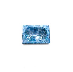 Marble Effect Resin Soap Dish Bathroom Decorative Wavy Soap <b>Holder</b> Hot Sale Oval Soap <b>Sponge</b> Tray Soap Case Box for Bathroom - Product Image 2