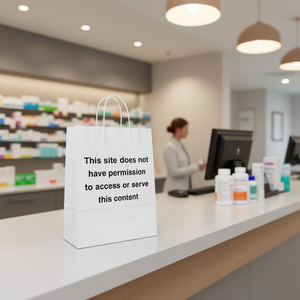 ถุงกระดาษโปรโมชั่นสีขาวแบบกำหนดเองได้ พิมพ์ลายอย่างมืออาชีพ พร้อมหูหิ้วแบบไดคัท สำหรับร้านขายยา จัดส่งโดยตรงจากโรงงานในเวียดนาม - Product Image 3