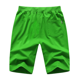 Pantalones Cortos Bermuda para Hombre, 70% Algodón, Cintura Media, Cierre con Cordón, Botones Frontales, Estampado de Ancla, Transpirables, Casuales, para Correr en Verano - Product Image 2