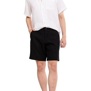 Pantalones Cortos Cargo Formales de Lana para Hombre con Cremallera, Diseño Personalizado, 100% Poliéster, Cintura Media, Secado Rápido, Estilo Vintage, Venta al por Mayor desde Vietnam (ODM/OEM) - Product Image 2