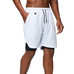 Hot Sale Solid Casual <b>Mid</b> Waist Lightweight Men's Fleece Shorts Breathable Eco-Friendly Quick Dry Loose Fit Best Selling - Product Image 2