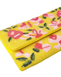 กระเป๋าคลัทช์เจ้าสาวปักลูกปัดลายเป็ดแบบใหม่สั่งทำพิเศษ ปี 2026 งานฝีมือคลาสสิก ปักด้วยลูกปัดเม็ดเล็ก แฟชั่น - Product Image 4