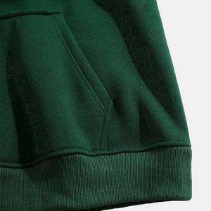 เสื้อฮู้ดดี้ผู้ชายแบบสวมหัว ปักลายตัวอักษร ผ้าเจอร์ซีย์คอตตอน 100% หนัก 300 เกรด พร้อมส่ง รับผลิตตามสั่ง ขายส่งจำนวนมาก - Product Image 5
