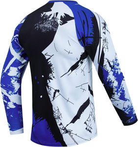 Combinaison de motocross pour VTT/MTB, descente en VTT - Respirante, séchage rapide, extensible, short unisexe pour adultes, vêtements de sport - Product Image 2