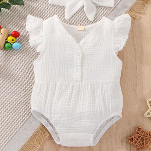 Fabricant de barboteuses pour bébés, vêtements pour nourrissons imprimés sur mesure, fourniture directe d'usine, vêtements pour bébés, nouvelle barboteuse pour nouveau-né motif abeille - Product Image 3