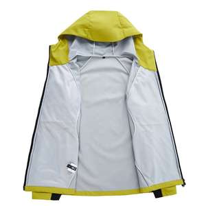 Custom Windbreaker <b>Jacket</b> High Quality Outdoor Water Resistant Windproof Hooded <b>Jacket</b> for <b>Men</b> Hiking & <b>Running</b> - Product Image 3