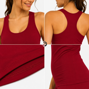 woman tank <b>top</b> breathable premium material durable stitching modern fit ideal for active lifestyle vacations and everyday OEM - Product Image 6