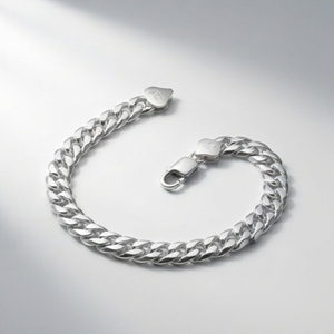 Pulsera entrelazada plana pulida DIVYORO - Product Image 1