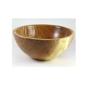 Tazón de Madera Ecológico Hecho a Mano, Diseño Moderno con Revestimiento de Silicona para Servir Alimentos, Ideal para Bodas y Uso Diario - Product Image 1