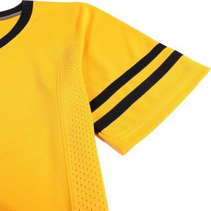 Sportswear Football Jersey Polyester Mesh High Density Embroidery Custom Name Number OEM ODM Manufacturer - Product Image 5