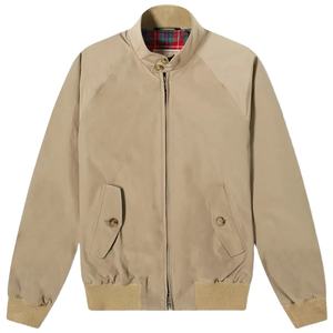 Chaquetas de Bombardero a prueba de viento de tela de calidad personalizada, chaquetas de béisbol de bombardero de manga larga, chaquetas con bolsillos delanteros teñidos sólidos para mujer - Product Image 2