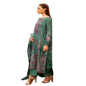 Designers Pakistani Salwar Kameez Ramsha Vol MASHAAL-12 <b>Women</b> Indian <b>Kurta</b> Set for <b>Women</b> Suit Elegant Pakistani Suits and Dress - Product Image 1