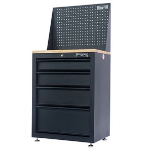 Heavy Duty Powder Coated Steel 4 <b>Drawer</b> <b>Tool</b> Cabinet Family keywords: for Garage Workshop Storage Use - Product Image 1