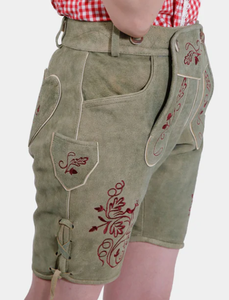 Pantalones Cortos de Poliéster Tejidos Ecológicos Unisex al por Mayor, Estilo Bávaro, Casuales, de Longitud Corta - Product Image 5