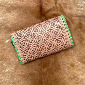 กระเป๋าคลัทช์หนังใส่โทรศัพท์หนังสไตล์ตะวันตกสำหรับผู้หญิงกระเป๋าเงินมาใหม่ใช้ได้หลายรูปแบบ - Product Image 5