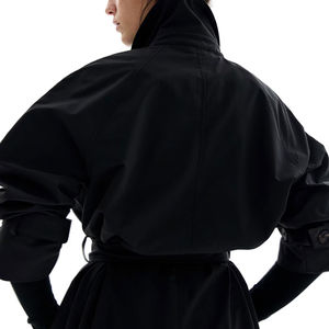 Abrigos de Invierno para Mujer de Diseño Único, Doble Botonadura, Tejido Cortavientos, Ligeros, Largos, Casuales, 100% Lana - Product Image 2