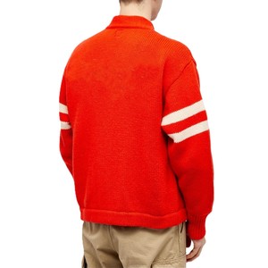 Cardigan pour homme de haute qualité à col en V avec manches rayées, idéal pour les écoles et les universités - Product Image 6