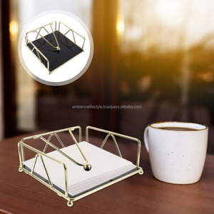 Modern Table Decor Metal Napkin Holder For Dining Table Durable Structure Stylish Home Kitchen Dining Accessory - Product Image 1