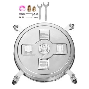 Idropulitrice per Superfici in Acciaio Inox da 4000 PSI con 4 Ruote e Attacco Rapido da 3/8 - Product Image 1