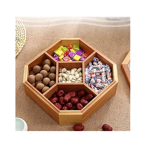 Best Design Wood Dry Fruit Box <b>Storage</b> Container for Sweets & Snacks Wood Dry Fruits Box Best Price - Product Image 2