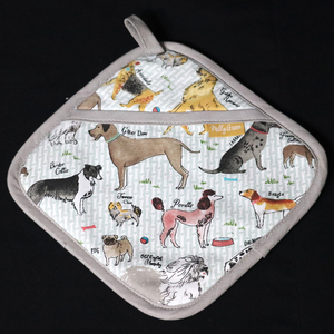 Animal Printed Design Cotton Pot Holders <b>Set</b>-Oven Safe Heat Resistant Eco-Friendly Dishwasher Safe. - Product Image 4