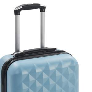 Blue ABS Hardcase <b>Trolley</b> <b>Luggage</b> Cart - Product Image 6
