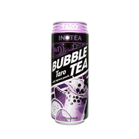 INOTEA 490ml Gesteriliseerde Banaan Bubble Milk Tea Drank in blik Natuurlijk Fruitconcentraat 24 Maanden Houdbaarheid Kamertemperatuur