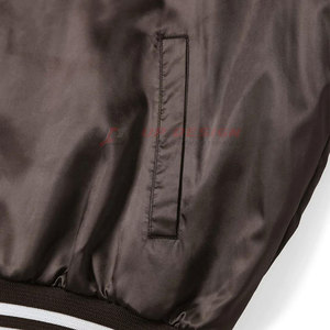 Comfortable Custom Made Satin <b>Jacket</b> For <b>Men's</b> <b>Long</b> Sleeves Breathable Winter <b>Jacket</b> For Online Sale - Product Image 5
