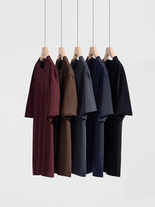 เสื้อยืดผู้ชาย แขนสั้น ผ้าฝ้ายออร์แกนิค 100% หนัก 240 กรัม ทรงหลวม สีพื้น แห้งเร็ว เป็นมิตรกับสิ่งแวดล้อม ลดราคาพิเศษ - Product Image 4