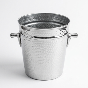Copper Ice Bucket Round Metal Vintage Style Rust Resistant Party Cooler Beverage Holder <b>Bar</b> Ware Wine Cooler - Product Image 6