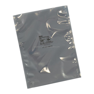 Sacs d'emballage ESD en plastique certifiés ROHS, imprimés à l'écran, antistatiques, à fermeture éclair autocollante, pour PCB IC - Product Image 1