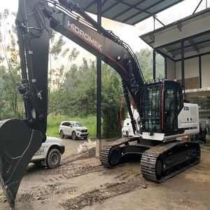 Excavadora Hidráulica de Orugas Hidromek de la Mejor Calidad, 12 Toneladas, para Trabajo Pesado en Construcción, con PLC, Motor, Caja de Cambios y Bomba de Engranajes - Product Image 3