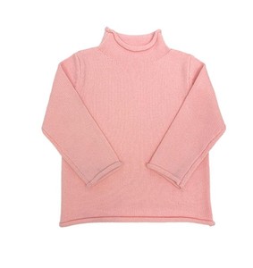 Cardigan Enfant Personnalisé en Coton Doux 100% Tricoté à la Main 9GG avec Manches Bouffantes Imprimé Animal Couleur Unie Mignon Bébé Automne Vente en Gros - Product Image 3