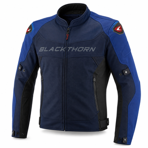 Chaqueta textil para motocicleta a prueba de viento, impermeable, con armadura CE, para aventuras en moto. - Product Image 3