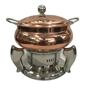 Plat de friction en acier inoxydable chauffe-plats pour la fête de mariage hôtel et restaurant - Product Image 1