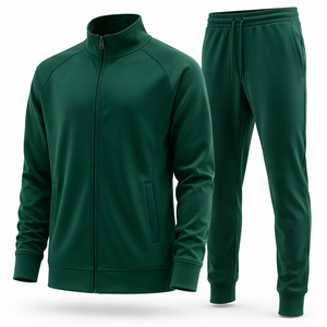 Ensemble de survêtement d'hiver pour homme de haute qualité, ensemble athlétique professionnel, couleur unie, logo personnalisé, respirant, séchage rapide, entraînement, fitness, sport - Product Image 5