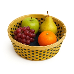 Cesta de Frutas de Bambú Ecológica, Tejida a Mano, Capacidad Personalizable, Cesta de Almacenamiento Multifuncional para el Hogar y la Cocina - Product Image 2