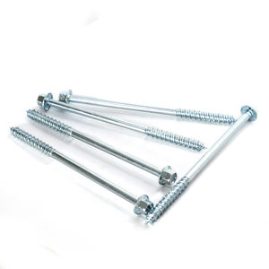 Vis à tête hexagonale métrique en acier au carbone zingué, haute résistance classe 4.8 et 6.8, filetage partiel, M6-M12, modèle 13, marque PDC - Product Image 3