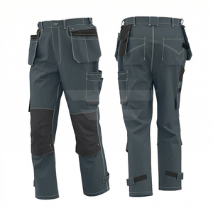 High Quality <b>Work</b> <b>Cargo</b> Pants Removable Pockets Design for Construction Outdoor Use Custom <b>Work</b> Clothes Trousers - Product Image 1
