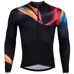 Maillot de cyclisme d'été 100 % polyester écologique anti-UV pour homme, haut uniforme à manches courtes, logo personnalisé, nouvelle collection, vente chaude - Product Image 4