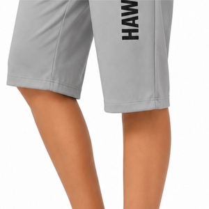 Shorts longs décontractés pour femmes, en coton, style Bermuda, taille mi-haute, tissu doux, coupe confortable, respirant, avec poches - Product Image 6