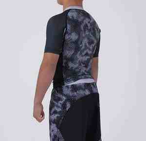 Camiseta de Compresión de Alta Calidad para MMA, Rashguard para Hombre, Personaliza tu Propio Logotipo, Rashguard Sublimado de Manga Larga para Hombre - Product Image 6