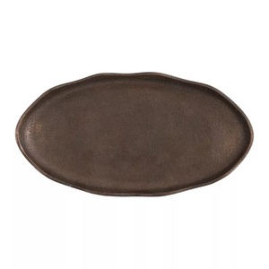 Plateau de service en métal tendance Smart Choice, plat décoratif en aluminium poli, plat à fruits pour la décoration de table de mariage ou de fête - Product Image 2