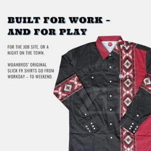 Chemise de travail industrielle pour hommes, respirante, résistante aux flammes, pour le soudage, légère, imprimée, ignifuge - Product Image 4