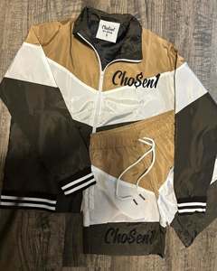 ชุดเซ็ตเสื้อแจ็คเก็ตกันลมและกางเกงขาสั้นสำหรับผู้ชาย ผ้าโพลีเอสเตอร์ 100% ทอแบบถัก ระบายอากาศได้ดี เหมาะสำหรับฤดูหนาว สินค้าขายดี ราคาสมเหตุสมผล รับผลิตตามแบบ - Product Image 3