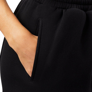 Shorts en molleton noir pour femmes, taille élastique, shorts de sport confortables, vêtements de sport pour l'entraînement, vêtements de sport pour le fitness, vêtements de sport pour le style de vie - Product Image 6