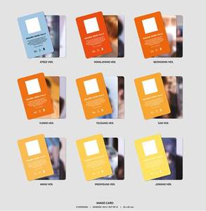 Ateez HOURPart.3ทอง pocaalbum kpop CD กระดาษภาษาเกาหลี & พลาสติกทุกเพศทุกวัย BW-155 KR - Product Image 3